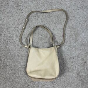 MADEWELL The Sydney Luxury Designer Leather Shoulder Bag Purse Beige